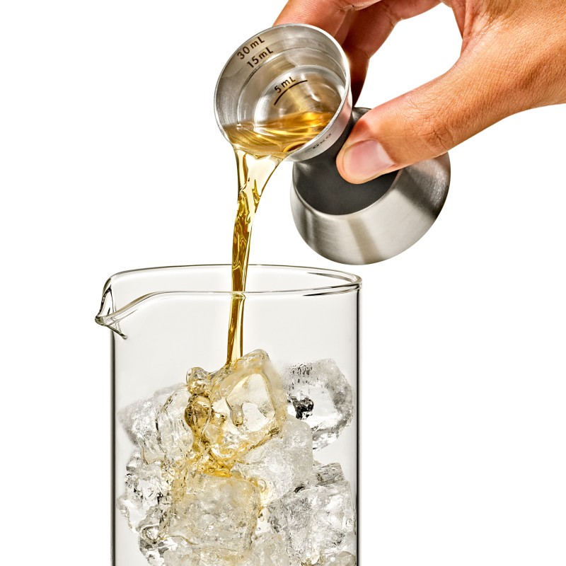 SteeL Jigger Double Doseur Cocktail Inox Gradué 3 et 5 cl - Oxo Good Grips
