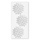 Tapis en Silicone Tuile Flocons de Neige Noël  - Scrapcooking