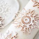 Tapis en Silicone Tuile Flocons de Neige Noël - Scrapcooking