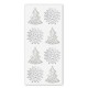 Tapis en Silicone Tuile Sapins et Flocons de Neige Noël  - Scrapcooking
