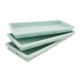 Moule Layer Cake et Génoise Silicone Rectangulaire 25x10 cm 3 pcs - Scrapcooking