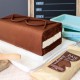 Moule Layer Cake et Génoise Silicone Rectangulaire 25x10 cm 3 pcs - Scrapcooking