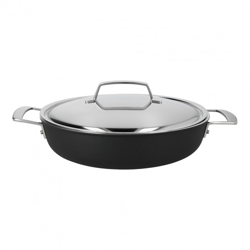 Alu Pro 5 Ceraforce Sauteuse Antiadhésive Céramique 28 cm + Couvercle - Demeyere