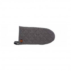 Stoff Ovenwanten Katoen Chambray Antraciet - Cosy Trendy