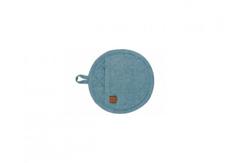 Stoff Ovenwant van Katoenchambray Blauw 20 cm - Cosy Trendy