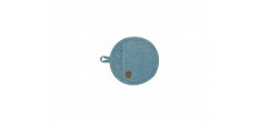 Stoff Ovenwant van Katoenchambray Blauw 20 cm