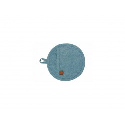 Stoff Ovenwant van Katoenchambray Blauw 20 cm - Cosy Trendy