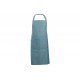 Stoff Tablier de Cuisine Homme/Femme Coton Chambray Chiné Bleu  - Cosy Trendy