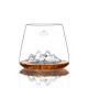 Topographic Set 2 Verres à Digestifs Borosilicate 35 cl Tre Cime/Monte Rosa  - Alaskan Maker
