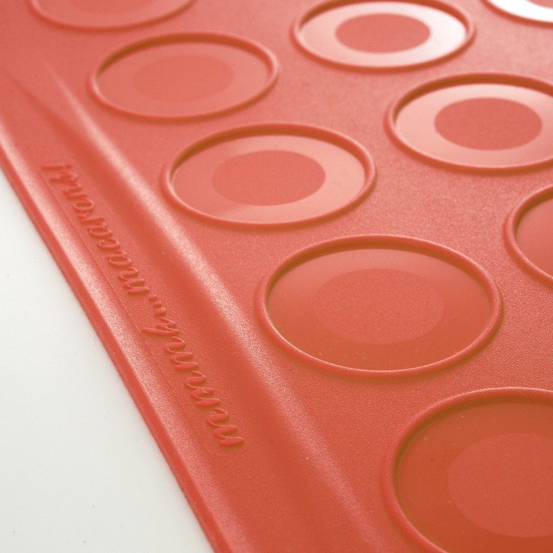 Mac01 Tapis de cuisson Silicone pour Macarons 48 pces 40x30 cm - Silikomart