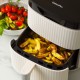 Silhouette Airfryer Keramisch zonder PFAS – XL 5 L 5L Crèmewit - Greenpan