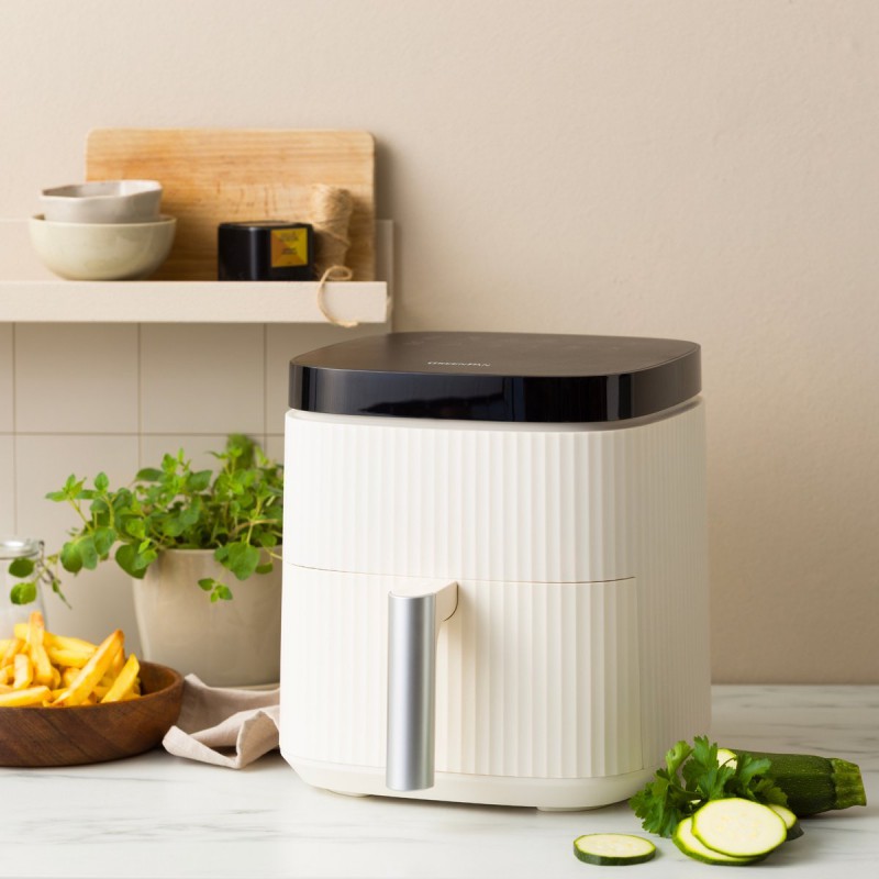 Silhouette AirFryer Céramique sans PFAS - XL 5 L Blanc Crème - Greenpan