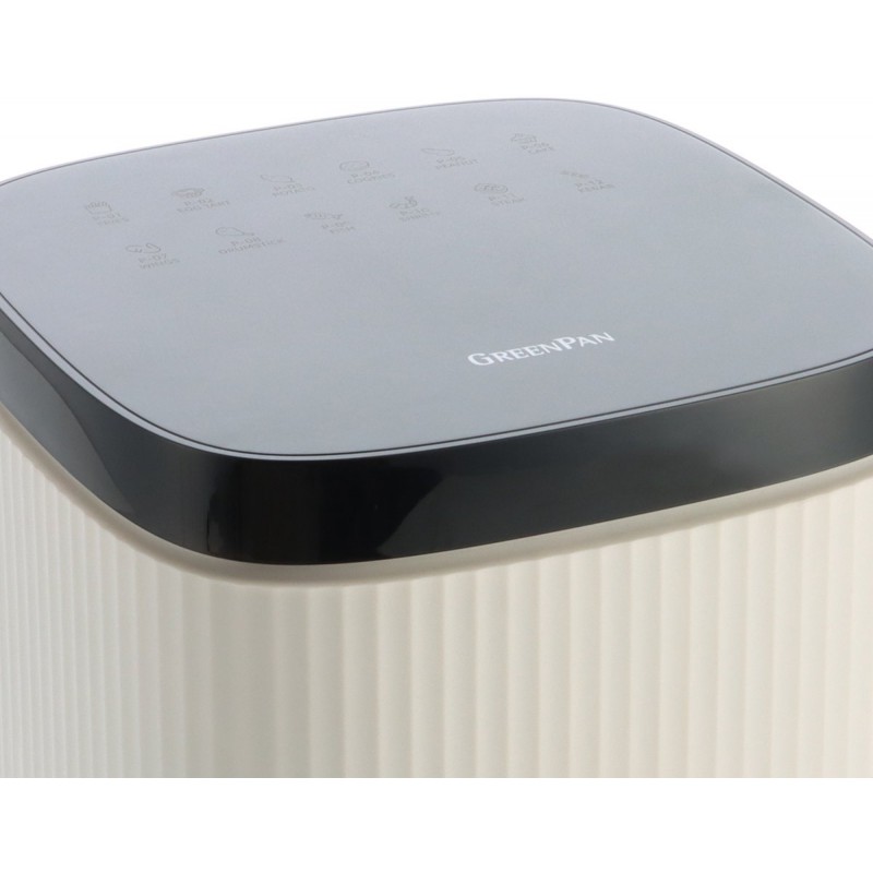 Silhouette AirFryer Céramique sans PFAS - XL 5 L Blanc Crème - Greenpan