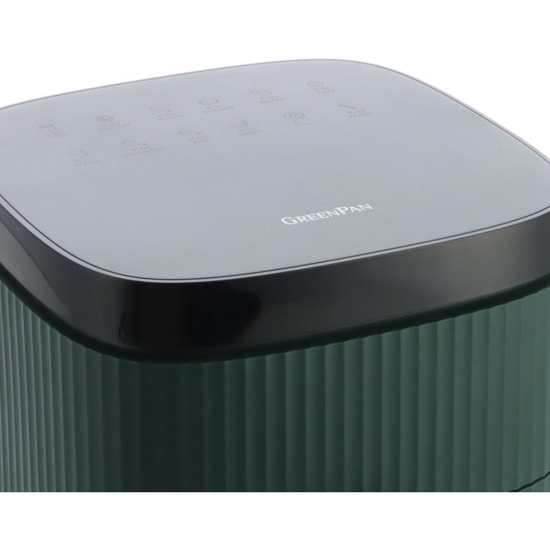 Silhouette AirFryer Céramique sans PFAS - XL 5 L Vert Pin - Greenpan