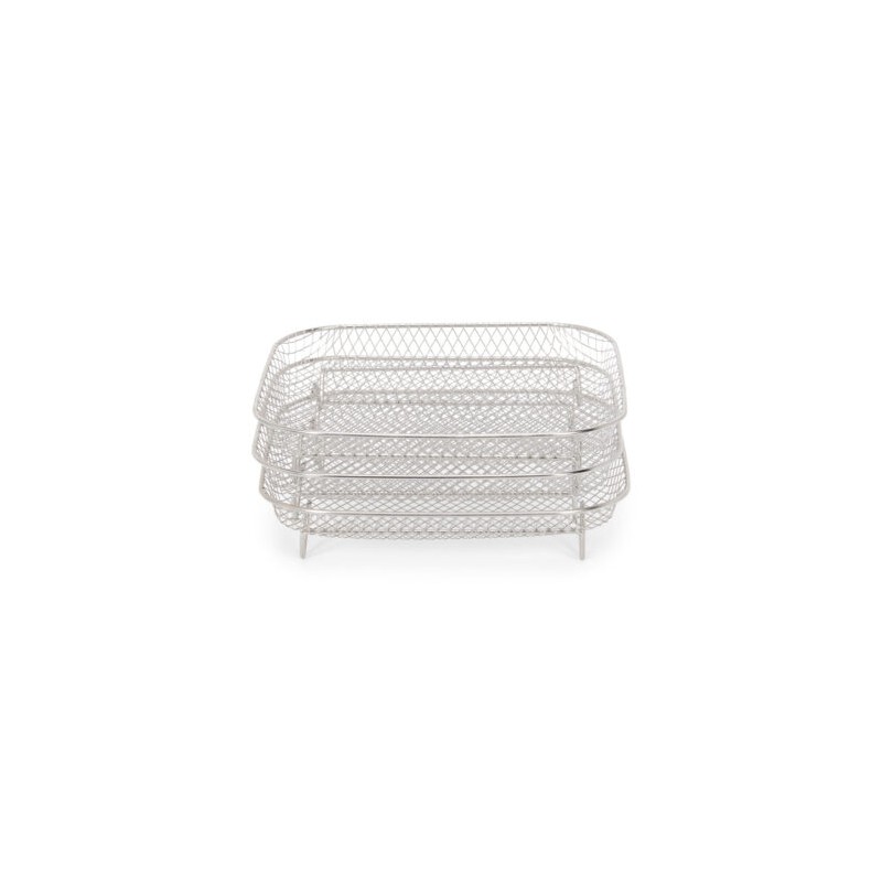 Accessoires Airfryer Grilles de Cuisson Empilables 3 niveaux inox 20X20cm - Patisse
