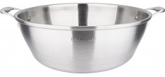 Bassine à Confiture Inox Tripli avec poignées  38 cm 12 L 