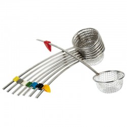Chinese Fondue Mandjes Inox – Set van 4 dlg - Le Tellier