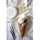 Déco Gâteau Perles Croustillantes en Chocolat Blanc et Doré 50g - Scrapcooking