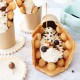 Déco Gâteau Perles Croustillantes en Chocolat Noir et Doré 50g - Scrapcooking