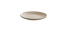 Organic Assiette Plate Beige Crème 26,5 cm 