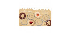Linzer Emporte-pièces Cannelés en Inox pour Biscuits Fourrés Ø5cm 4 Pcs
