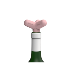 Spark Bouchon Universel pour Bouteille Silicone Recyclé Rose Guimauve  - Cookut