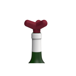 Spark Bouchon Universel pour Bouteille Silicone Recyclé Rouge Passion  - Cookut