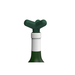 Spark Bouchon Universel pour Bouteille Silicone Recyclé Vert Fougère  - Cookut