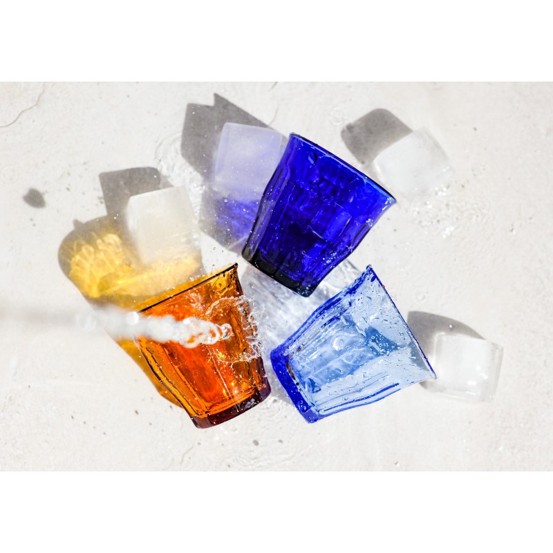 Picardie Gobelet à Eau en Verre Vermeil 25 cl (4 pcs) - Duralex