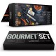 Gourmet Set Premium Zesteur + Râpe + Eplucheur I Inox Noir 3 Pcs  - Microplane