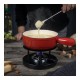 Rood Geëmailleerde Gietijzeren Savoyaardse Fonduepan 24 cm 3,2 l - Kuhn Rikon