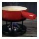 Caquelon à Fondue Savoyarde en Fonte Emaillée Rouge 24 cm 3,2 L  - Kuhn Rikon