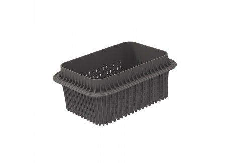 Silfry Bread Moule à Pain Perforé en Silcone pour Airfryer 15x10x7,5 cm - Silikomart
