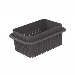 Silfry Bread Moule à Pain Perforé en Silcone pour Airfryer 15x10x7,5 cm - Silikomart