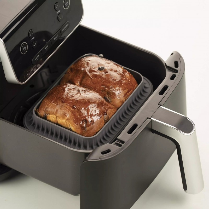 Silfry Bread Moule à Pain Perforé en Silcone pour Airfryer 15x10x7,5 cm - Silikomart