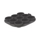 Silfry Egg Moule en Silcone 9 Cavités Mini Muffins pour Airfryer 21x21 cm  - Silikomart