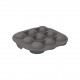 Silfry Egg Moule en Silcone 9 Cavités Mini Muffins pour Airfryer 21x21 cm - Silikomart