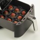 Silfry Egg Moule en Silcone 9 Cavités Mini Muffins pour Airfryer 21x21 cm - Silikomart