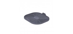 Silfry Mat Tapis Cuisson en Silicone avec Poignées pour Airfryer 19,5x17 cm