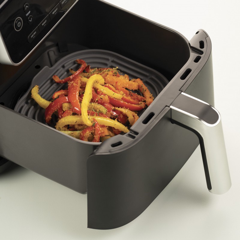 Silfry Mat Tapis Cuisson en Silicone avec Poignées pour Airfryer 19,5x17 cm  - Silikomart