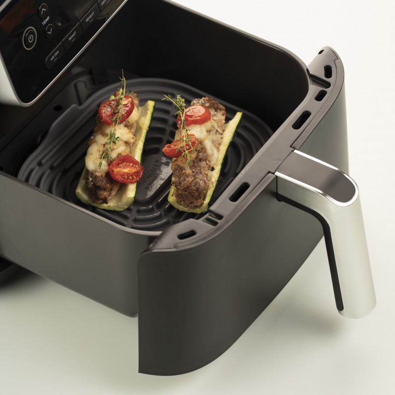 Silfry Mat Tapis Cuisson en Silicone avec Poignées pour Airfryer 19,5x17 cm - Silikomart