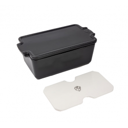 Appolia Rechthoekige Keramische Ovenschaal /Taartvorm 31 cm Mat saliegroen - Peugeot