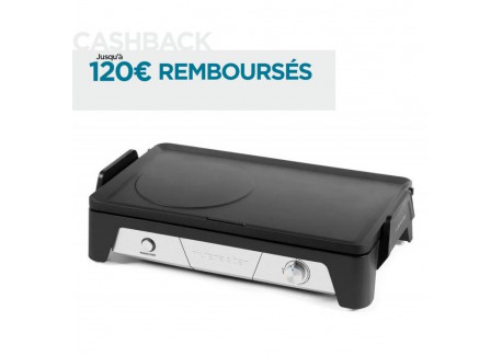 Elektrische Plancha met antiaanbaklaag 50x30 cm QPL450 - Riviera - Bar