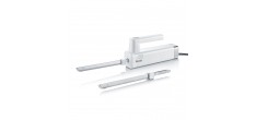 Couteau Electrique Pain et Viande 2 Lames Dentelées en Inox Blanc EK501 