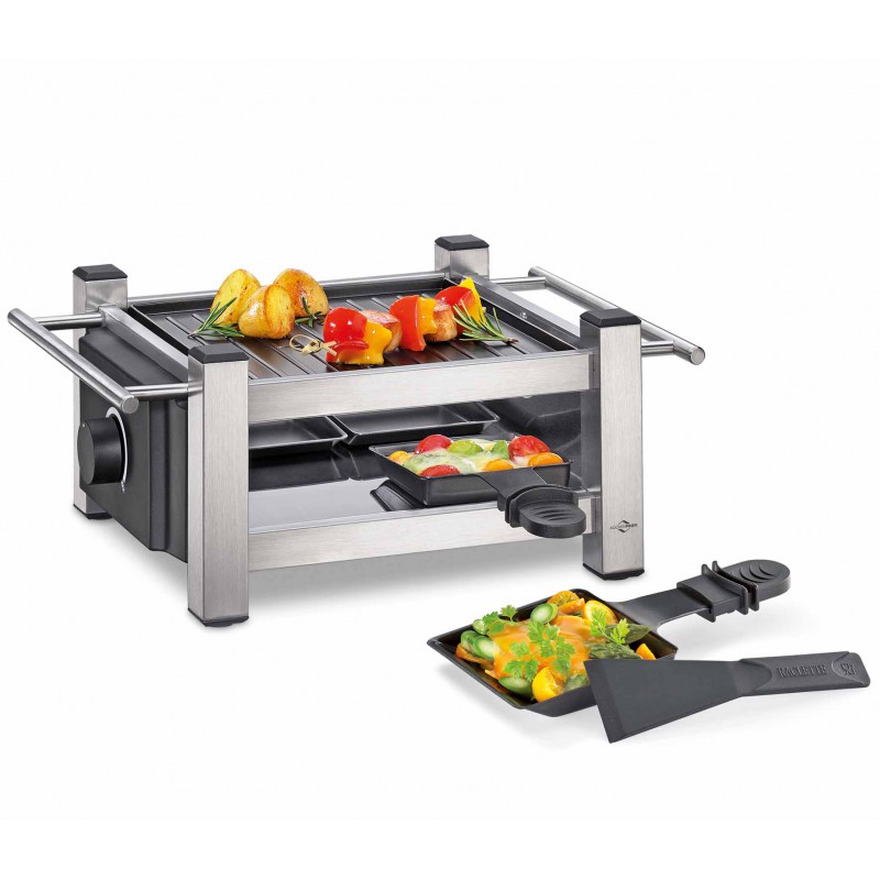 Taste4 Appareil à Raclette (4 pers)  - Kuchenprofi