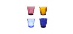 Picardie glazen waterglas Diverse Kleuren 25 cl (4 stuks)