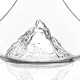 Topographic Wijnkaraf Borosilicaatglas Berg- Mont Matterhorn - Alaskan Maker