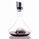 Topographic Zugspitze Carafe à Décanter Vin Montagne Verre Borosilicate - Alaskan Maker
