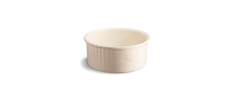 Moule à Soufflé Rond Céramique 23 cm Argile Blanc Cassé 