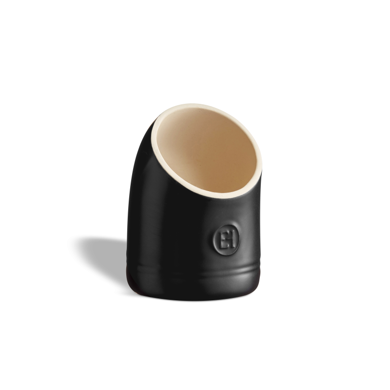 Zout en Guérande Zouthand Keramiek 15,5 x 11 cm Truffe Matzwart - Emile Henry